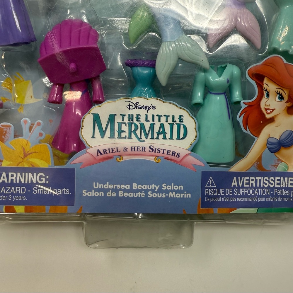 Vintage Disney Rare The Little Mermaid Favorite Moments Undersea Beauty Salon - Picture 3 of 11